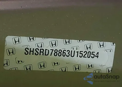 2003 Honda Cr-V Ex from USA, damaged, VIN SHSRD78863U152054